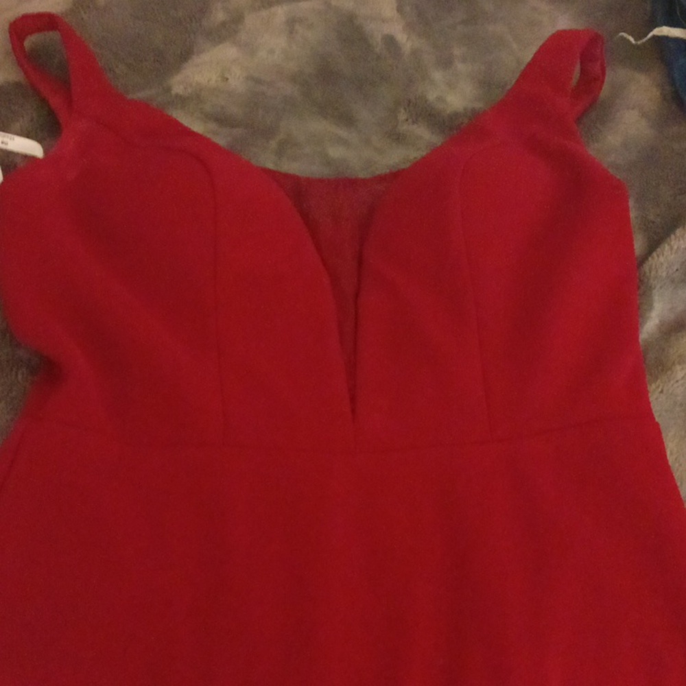 Burgundy Long Fancy Dress
